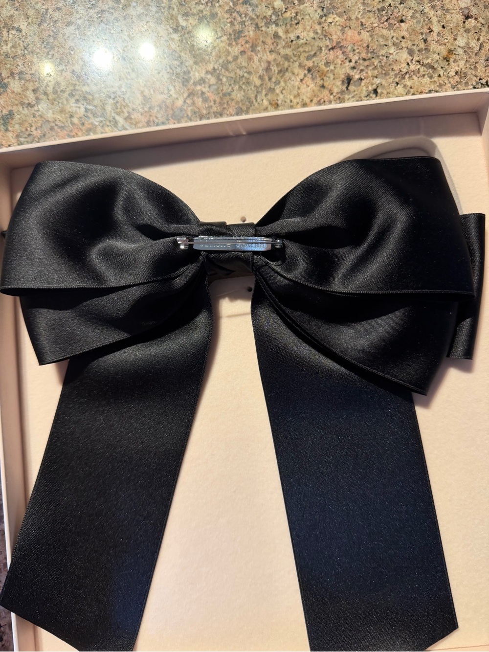 Simone Rocha Black Satin Accessory - Picture 3 of 4